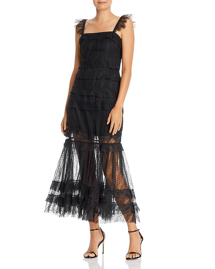 Keepsake waves deals midi dress