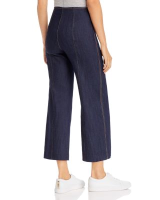 Cropped Azure Jeans in Indigo