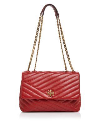 kira chevron leather crossbody bolsa tory burch