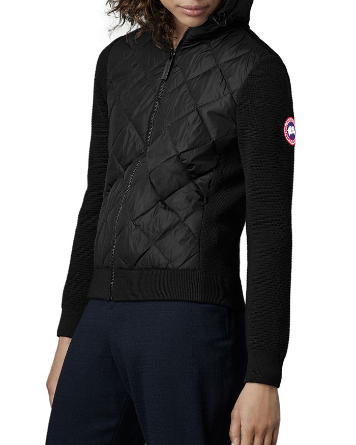 Canada goose hybridge knit hoody top