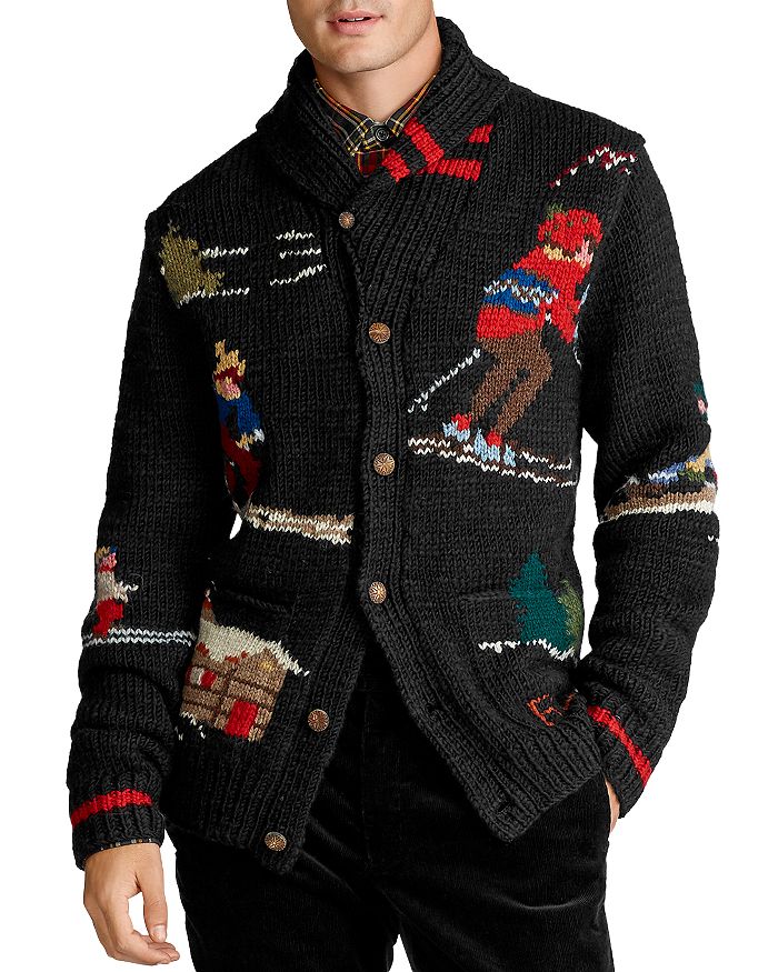 Polo Ralph Lauren Skier Hand-Knit Cardigan | Bloomingdale's