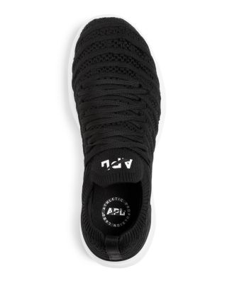 Women's Techloom Wave Lace-Up Knit Running Sneakers