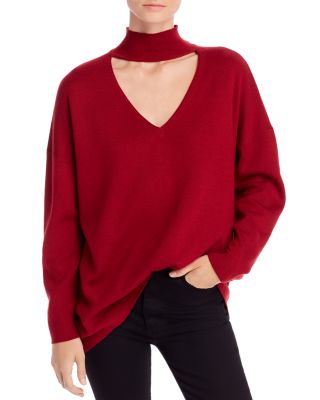 alice and olivia red sweater