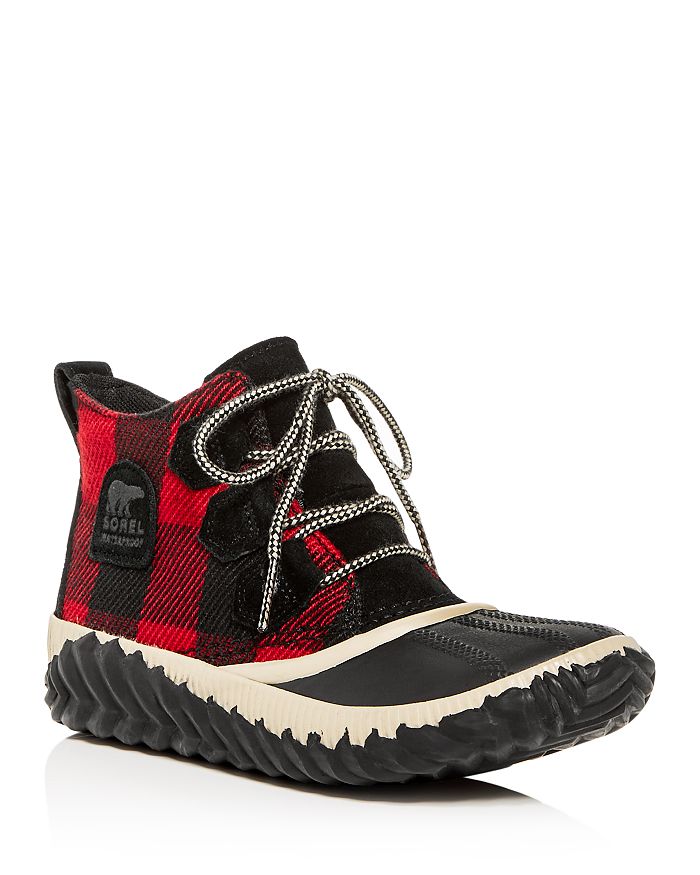Sorel plaid sales duck boots