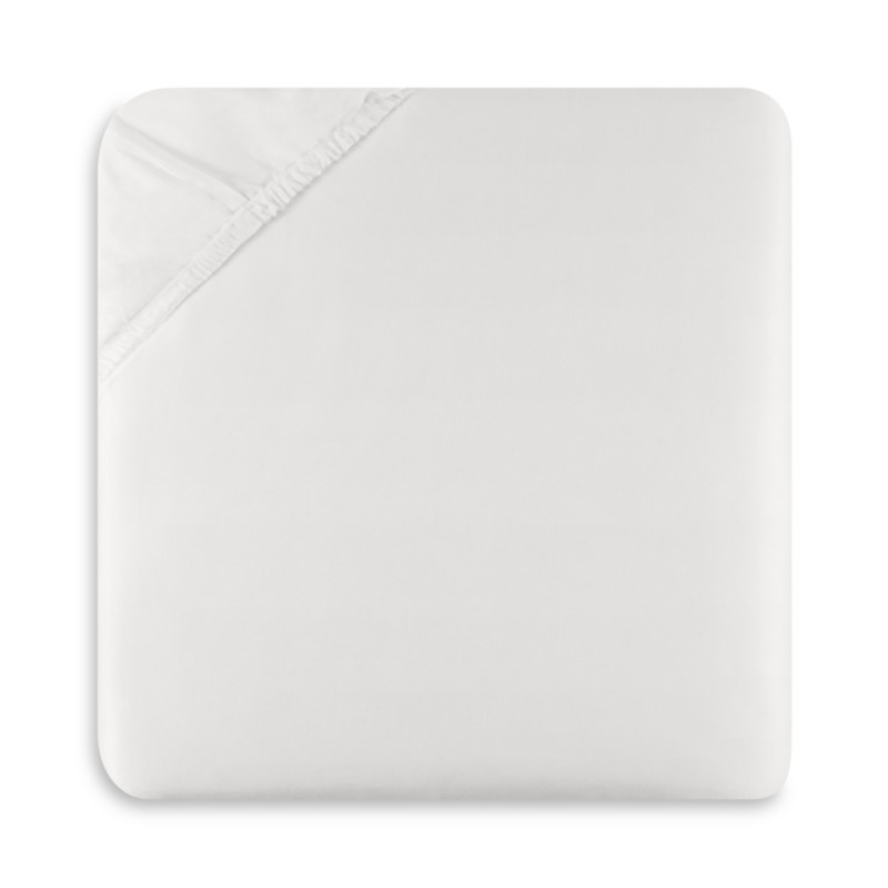 Sferra Giotto Fitted Sheet, Twin in Ivory