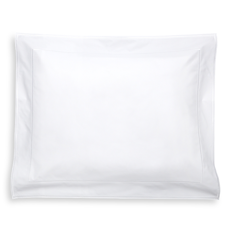 Matouk Ansonia Percale Standard Sham In White