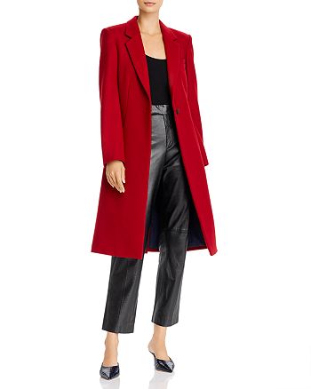 rag & bone Daine Long Single Breasted Coat | Bloomingdale's