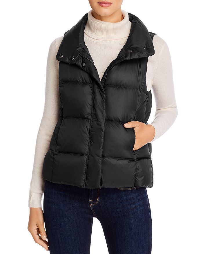 Eileen fisher puffer vest shop