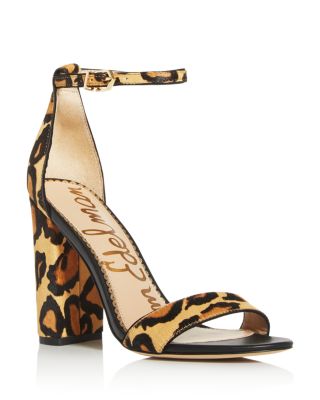 sam edelman leopard print sandals