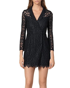 SANDRO NANIE LACE DRESS,SFPRO00665