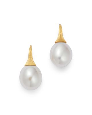 Marco Bicego - 18K Yellow Gold Africa Cultured Freshwater Pearl Drop Earrings