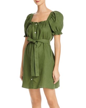 Sleeper Brigitte Linen Mini Dress | Bloomingdale's