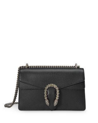 gucci dionysus small black leather