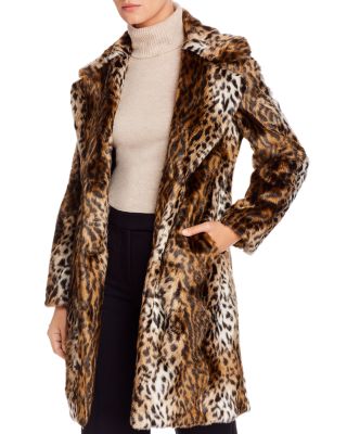 via spiga coat leopard