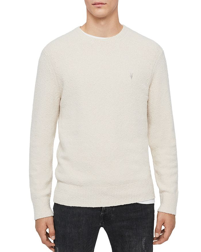 Allsaints Tolnar Sweater In Ecru White