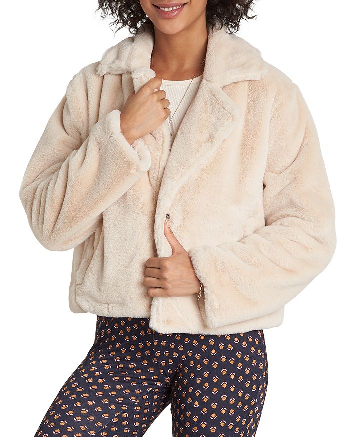 Billabong top fur jacket