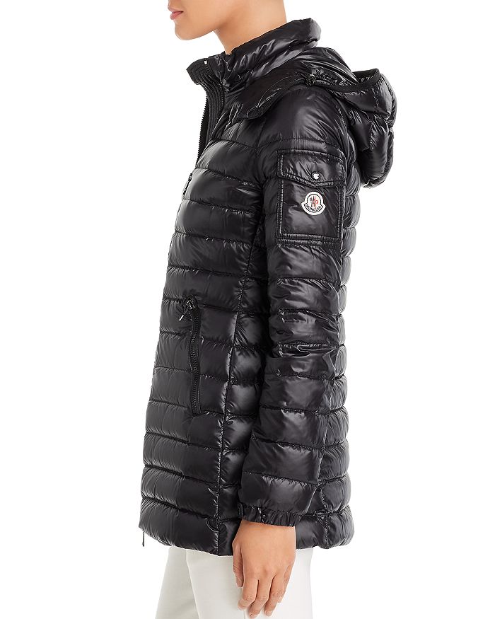 moncler with writing on hood