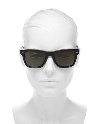 Unisex Polarized Square Sunglasses, 54mm