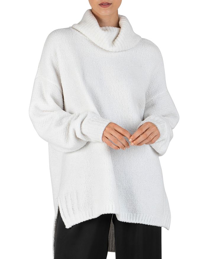ATM ANTHONY THOMAS MELILLO CHENILLE RELAXED TURTLENECK SWEATER,AW8349-UD