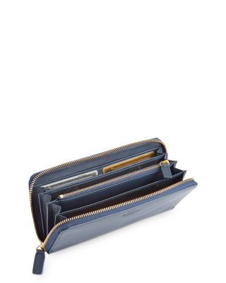 Leather RFID Blocking Continental Wallet