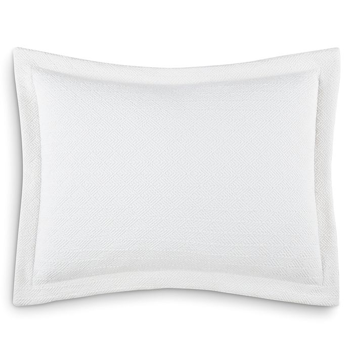 Peacock Alley Montauk Matelasse Standard Sham In White