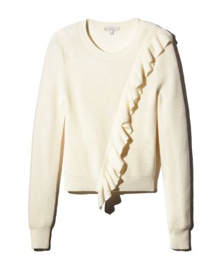 Joie Viviana Ruffle Sweater 