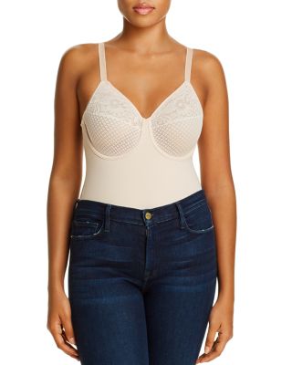 Visual Effects Shaping Bodysuit with Minimizer