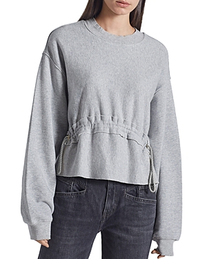 CURRENT ELLIOTT CURRENT/ELLIOTT THE BLOOM DRAWSTRING SWEATSHIRT,19-5-004690-SS00893