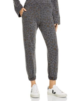 sundry leopard sweatpants