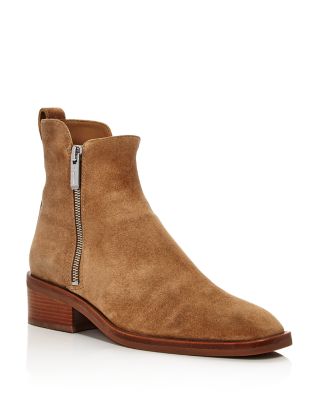 cheap suede booties