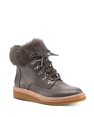 Botkier Women's Winter Leather Lace Up Boots In Brown
