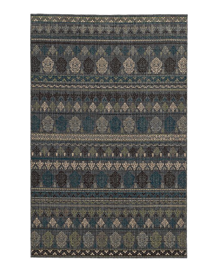 Tommy Bahama Vintage 591e2 Area Rug, 6'7 X 9'6 In Blue