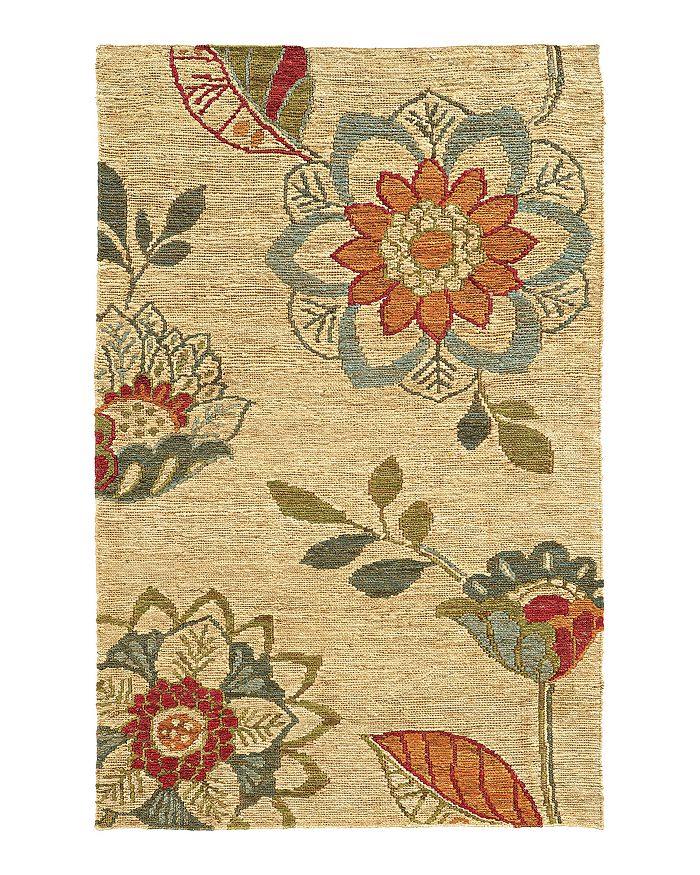 Tommy Bahama Valencia 57709 Area Rug, 5'0 X 8'0 In Beige