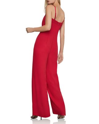 BCBGMAXAZRIA Convertible Wide-Leg Jumpsuit | Bloomingdale's