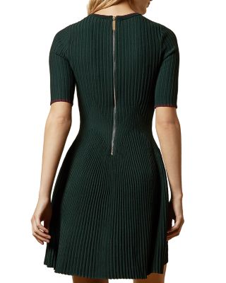 turquoise knee length dress Women's Desaix Sheath Front Slit Silk Crepe Midi Dress  XS/S/M/L/XL/XXL/3XL/Customize Turquoise MEAN BLVD main image 0