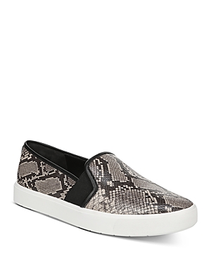 Vince Women's Blair 5 Slip On Sneakers In Taupe Snake