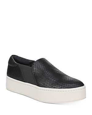 VINCE WARREN PLATFORM SLIP-ON SNEAKERS