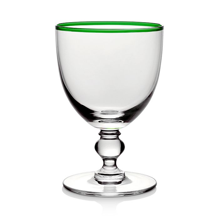 William Yeoward Crystal Siena Water Glass In Green