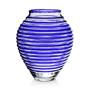 William Yeoward Crystal Circe Vase In Blue