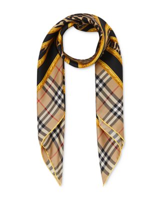 leopard burberry scarf