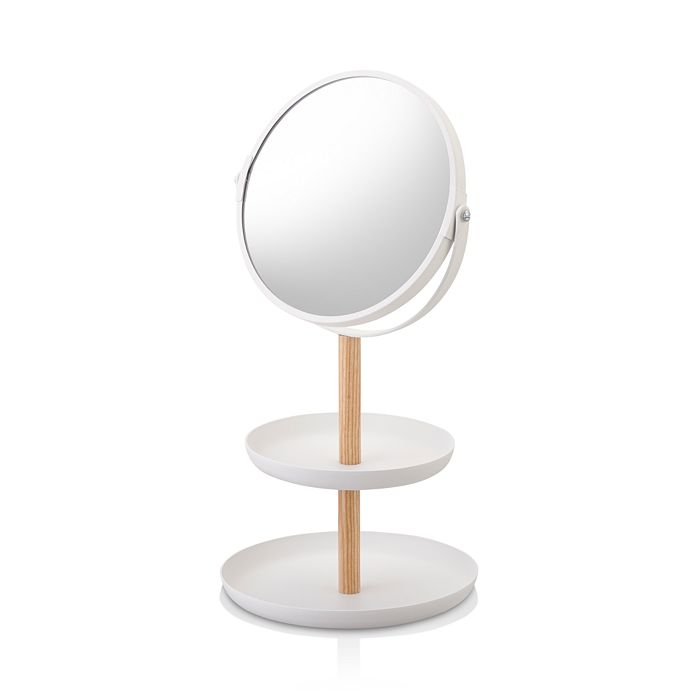 Yamazaki Tosca Mirror Accessory Tray In White