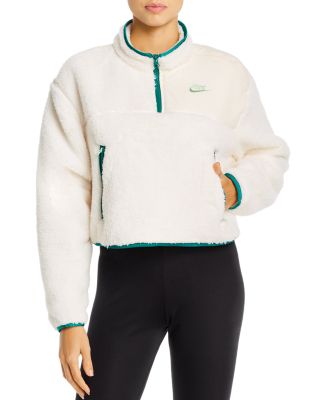 fluffy nike quarter zip