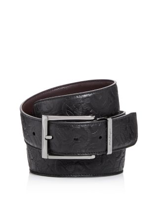 ferragamo embossed belt