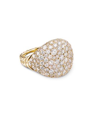 gold signet ring diamond