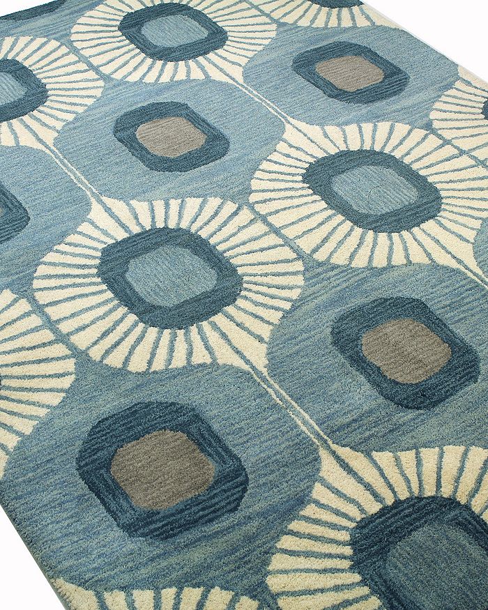 Shop Bashian Chelsea St103 Area Rug, 7'6 X 9'6 In Light Blue