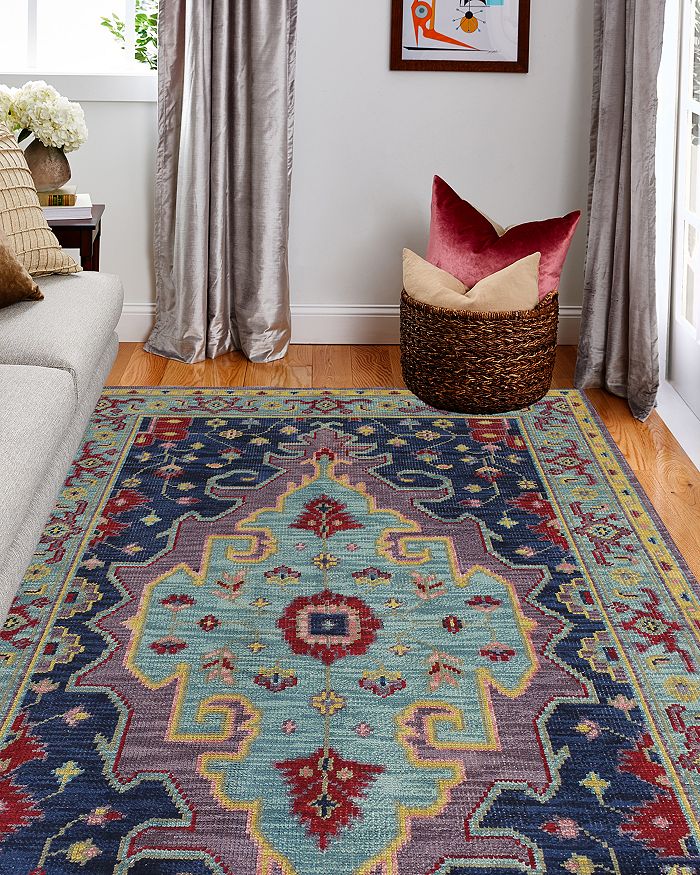 Bashian Artifact Ar113 Area Rug, 7'6 X 9'6 In Lilac