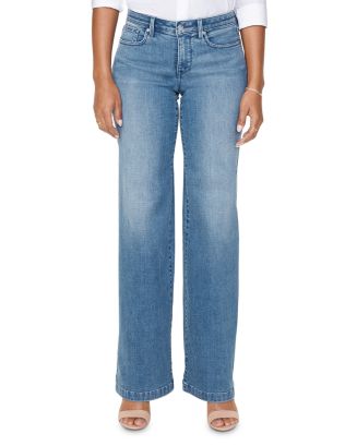 NYDJ Wide-Leg Jeans in Brickell | Bloomingdale's
