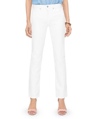 nydj sheri slim jeans white