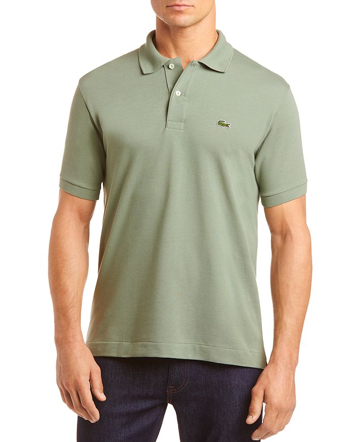 Lacoste Pique Classic Fit Polo Shirt In Sergeant