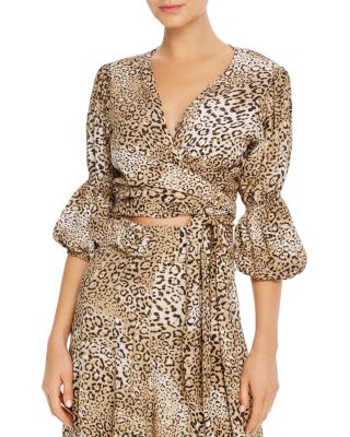 leopard print wrap